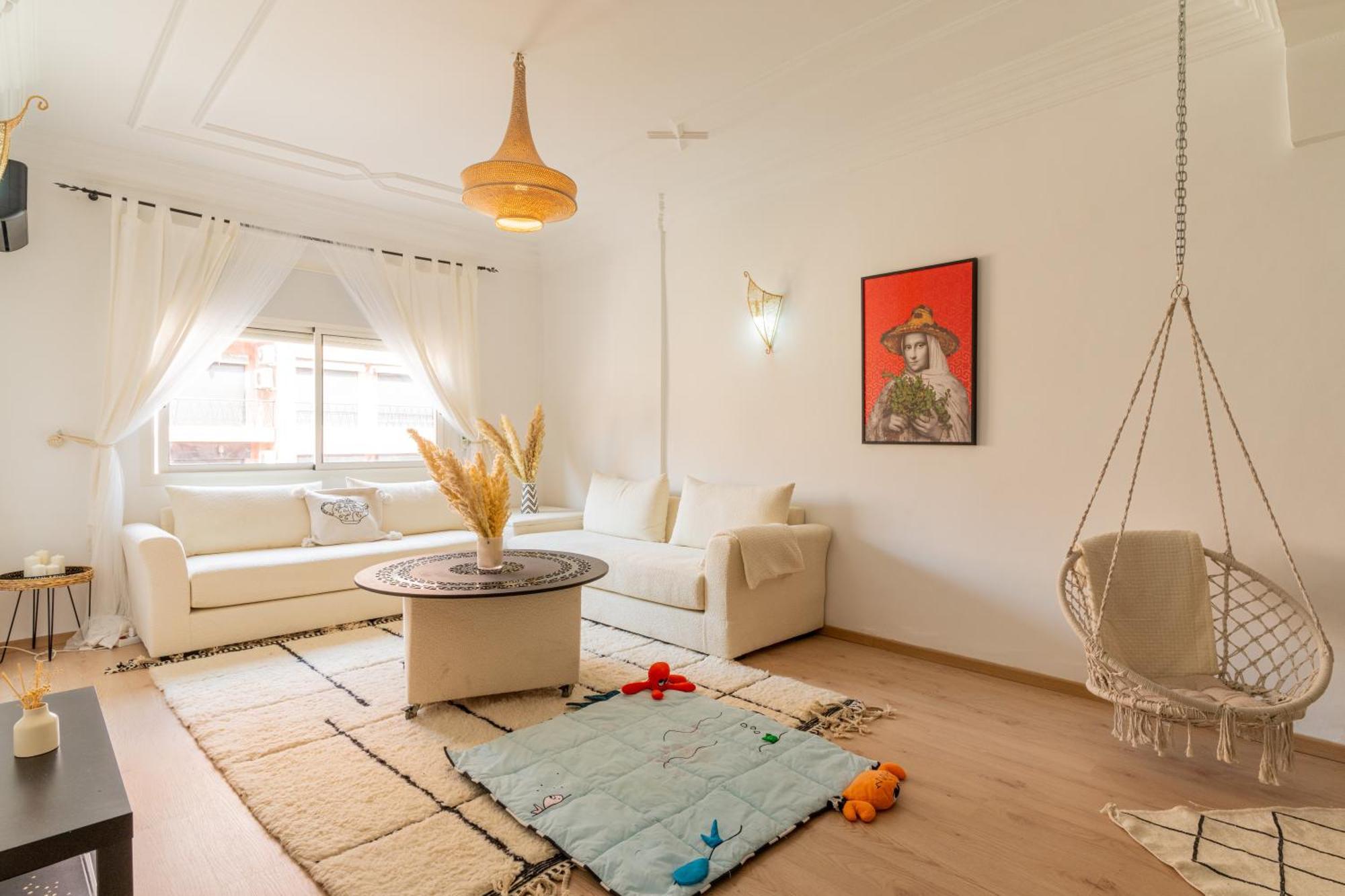 Appartement Centre Marrakech Gueliz - Cool & Cozy Apartment For A Family Stay In The Heart Of The City Marrakesh Exterior photo